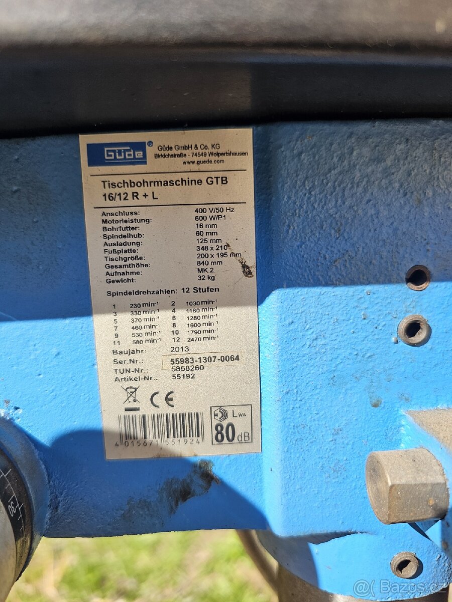 Stojanová vrtačka - 2