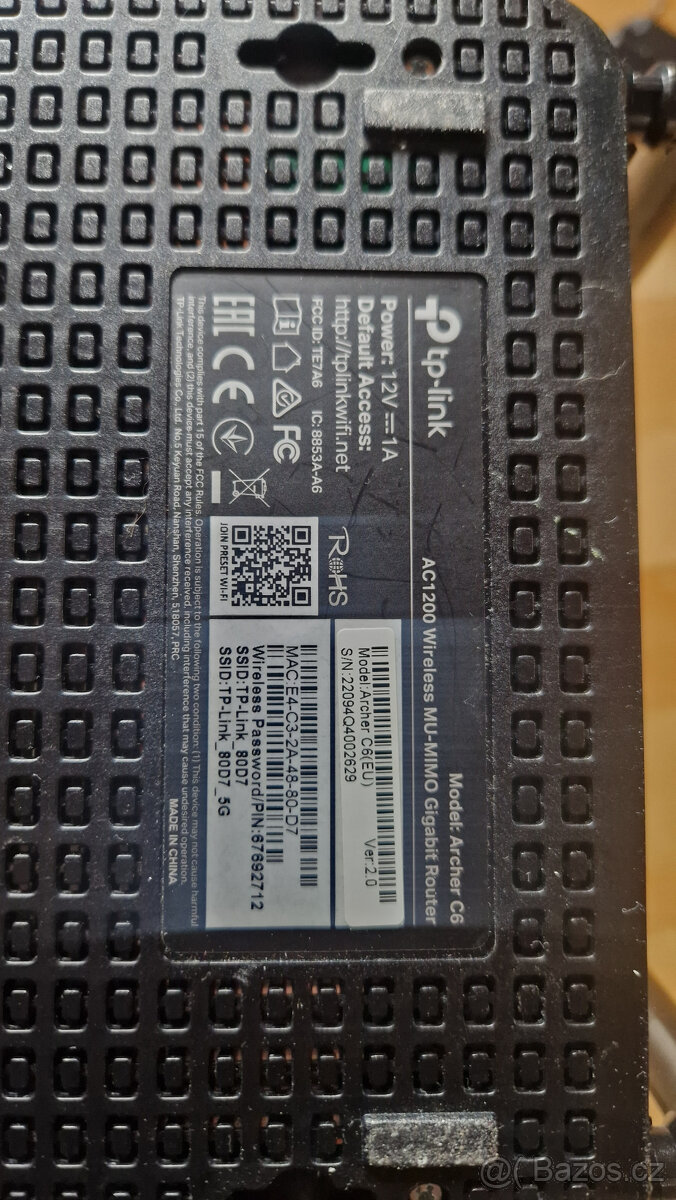 Router Tp-Link Archer C6 AC1200 - 2