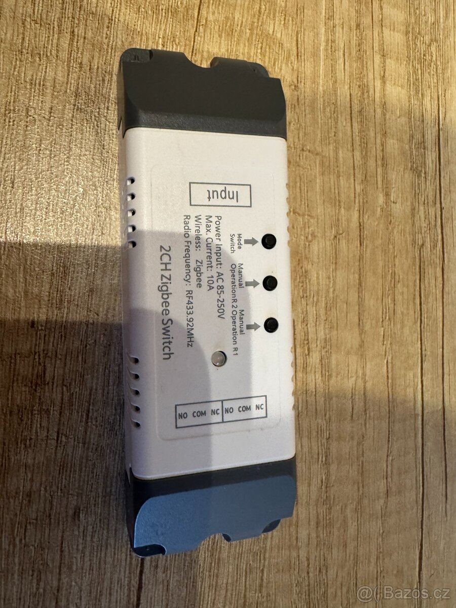 Zigbee 2ch chytrý spínač/relé - 2