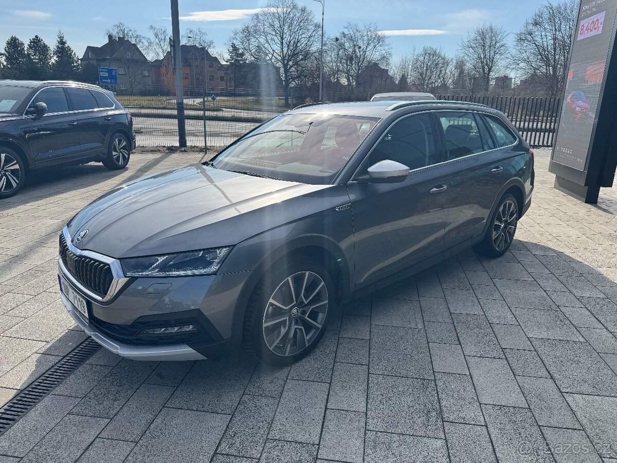 Škoda Octavia IV Scout 2,0TDI 110kW DSG 4x4 VYHŘ.SKLO NAVI