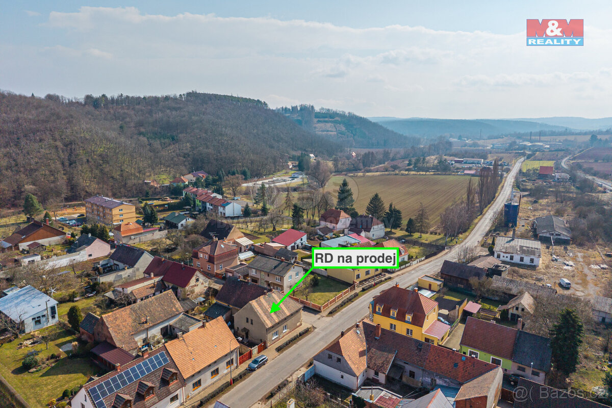 Prodej rodinného domu, 4+1, Kryry, ul. 5. května - 2