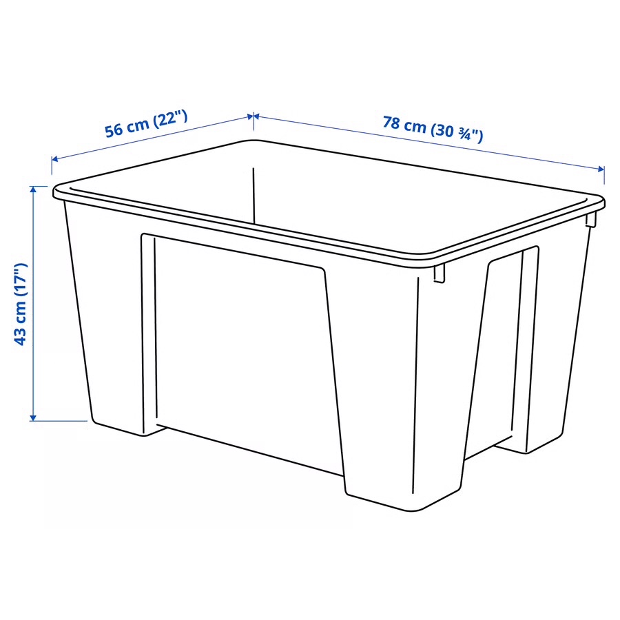 Ikea SAMLA box - 2