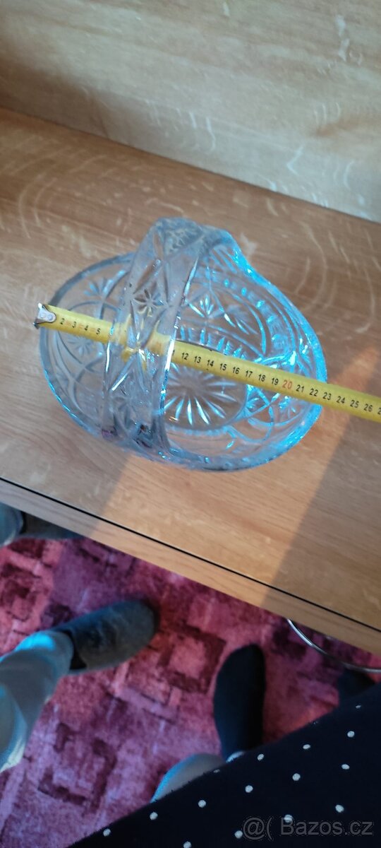 Skleněný košík - 2