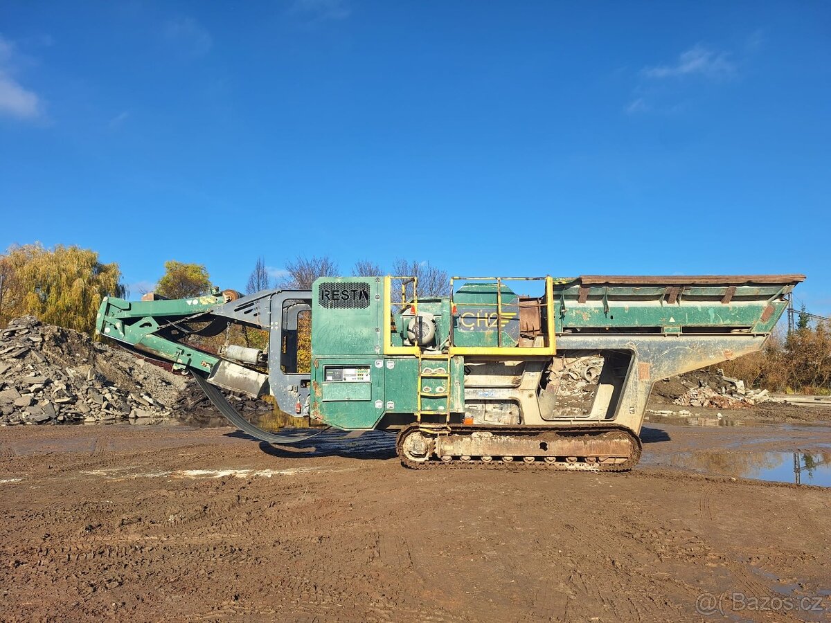 Mobilní čelisťový drtič RESTA ná pásovém podvozku 900x600 - 2