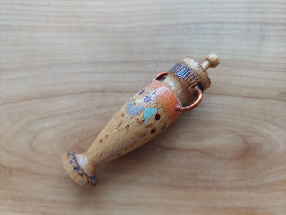 Amfora s růžovým olejem, vůně růže, Bulharsko - SLEVA - 2