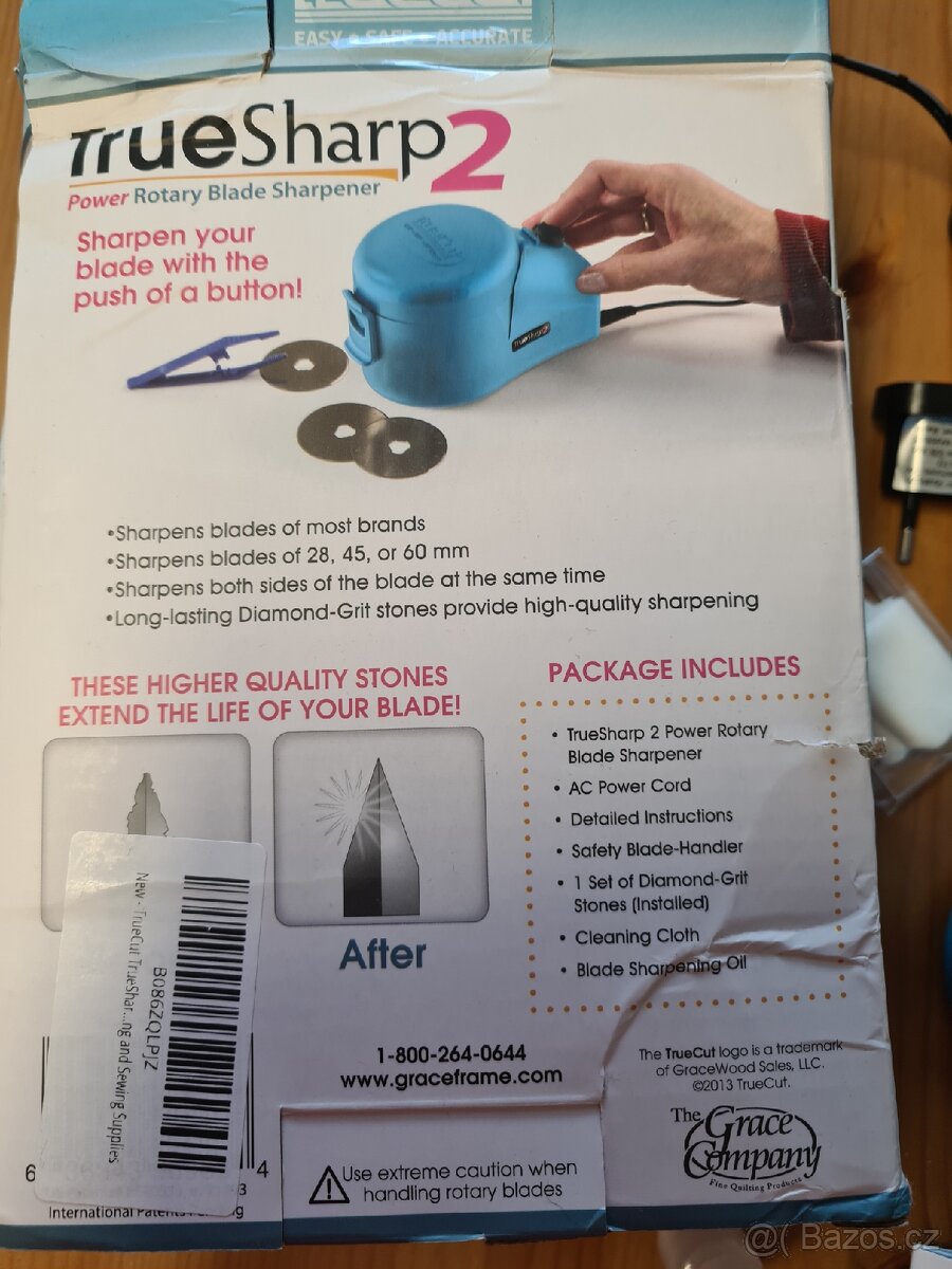 TrueSharp2 brousek na rotační čepele pro rotační nože - 2