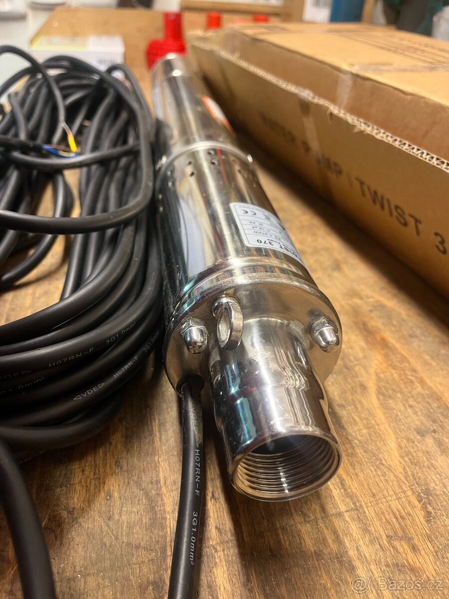 nerezové čerpadlo do vrtu od 90mm - 2