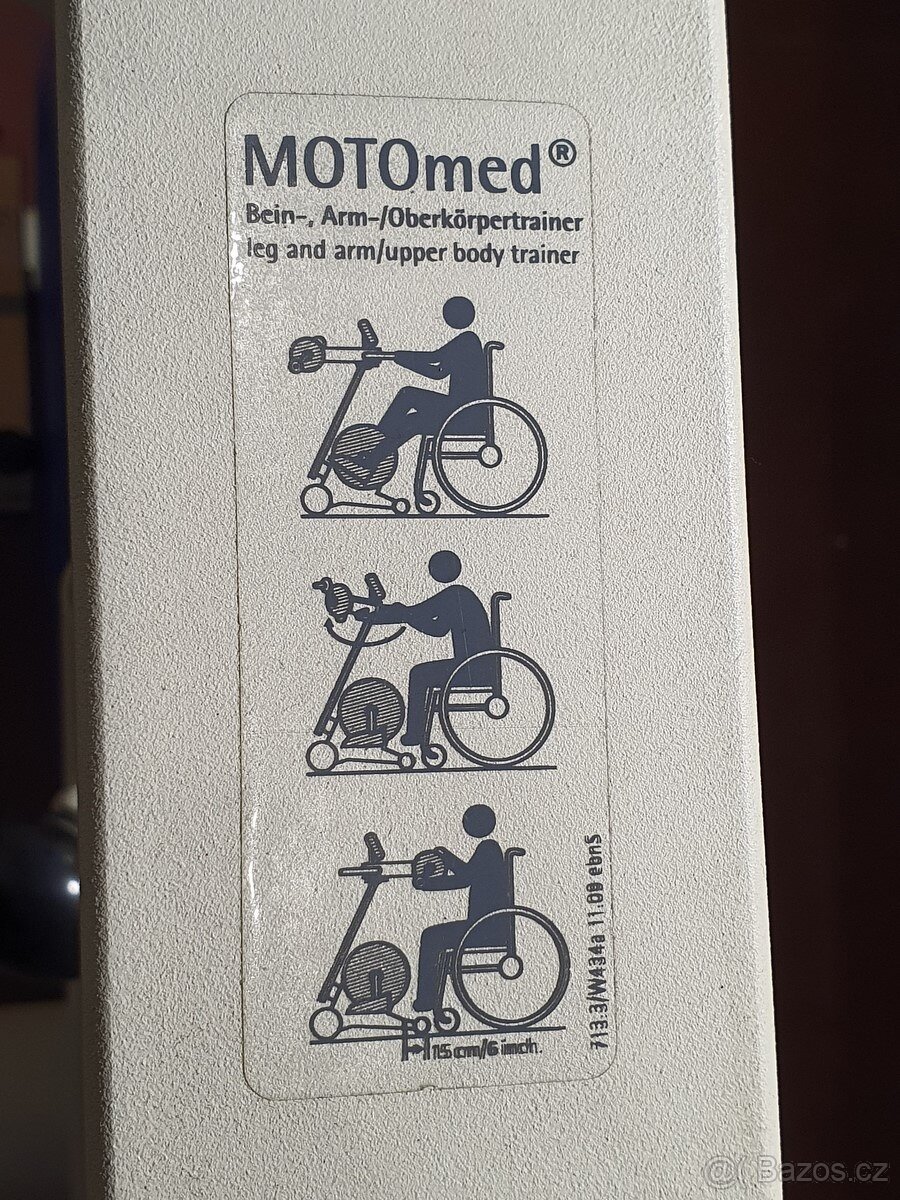 stroj na rehabilitaci pohybu, Motomed rotor automat - 2