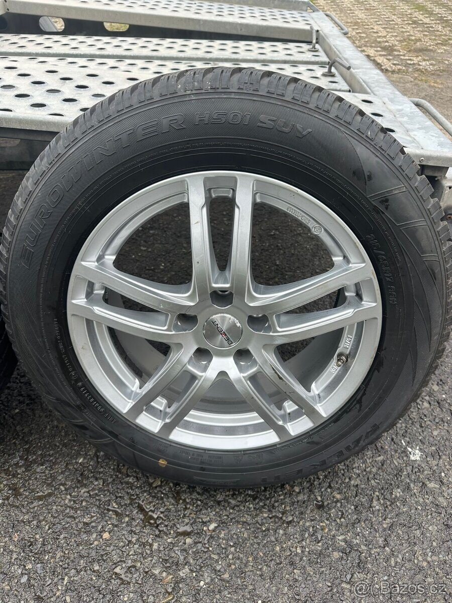 Zimní sada kol 17 volkswagen Škoda - 2