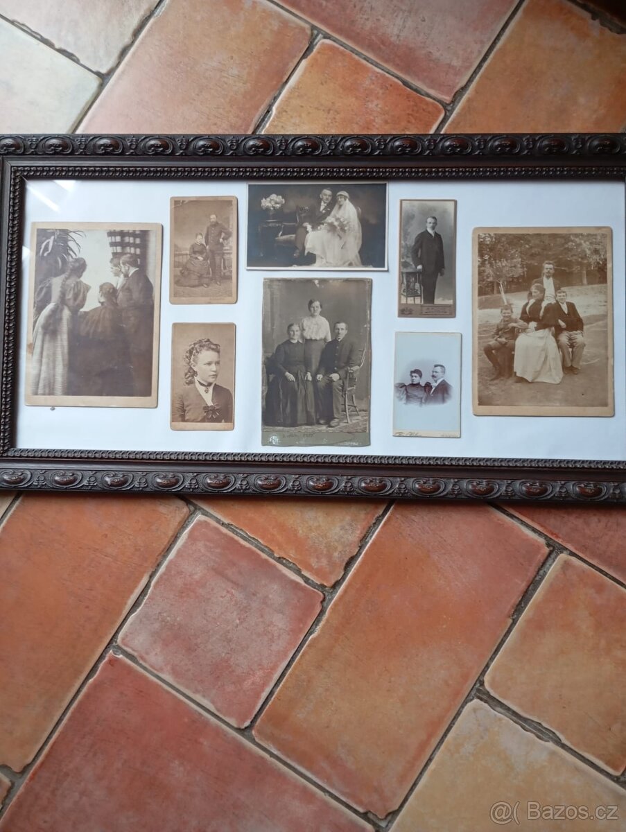 Kabinetky zarámované 3ks - 2