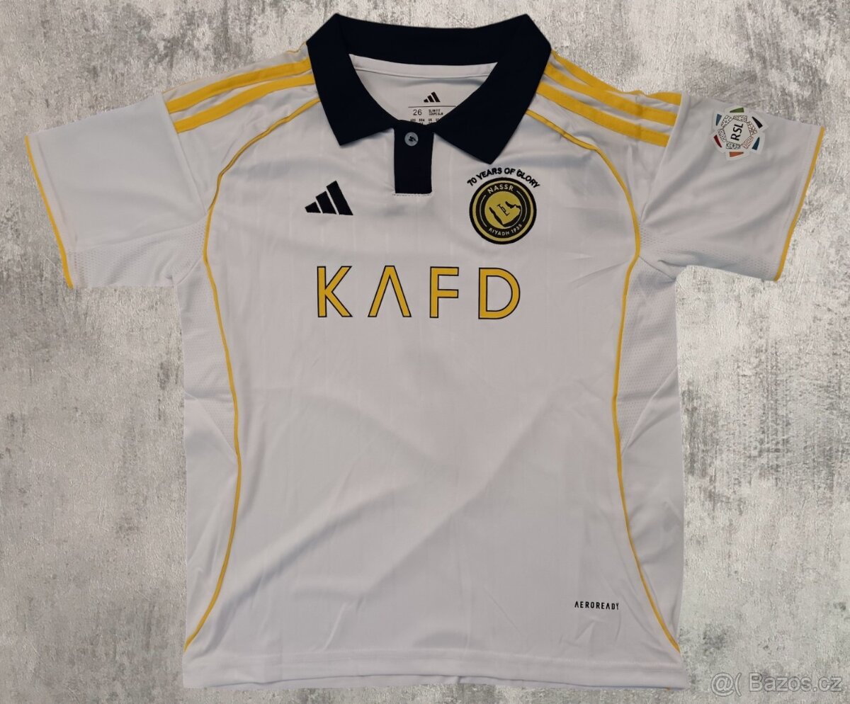 dětský dres Cristiano Ronaldo Al-Nassr FC bílá edice - - 2