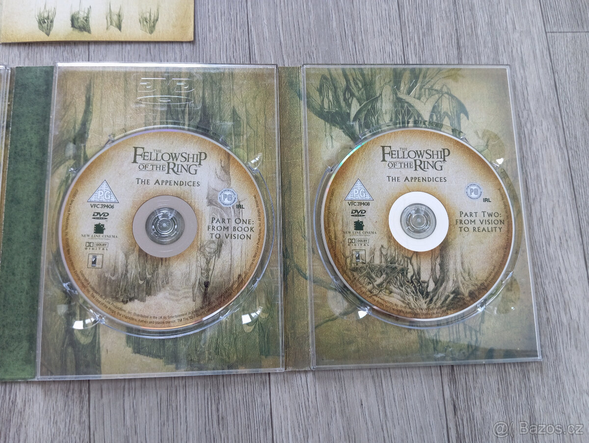 DVD LOTR Pán prstenu 1 Fellowship of the Ring - 2