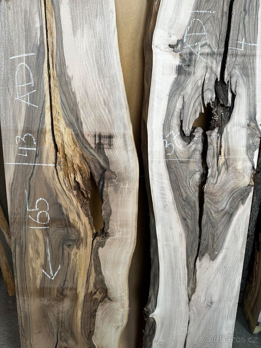 Sety atypických fošen na epoxidové stoly - 2