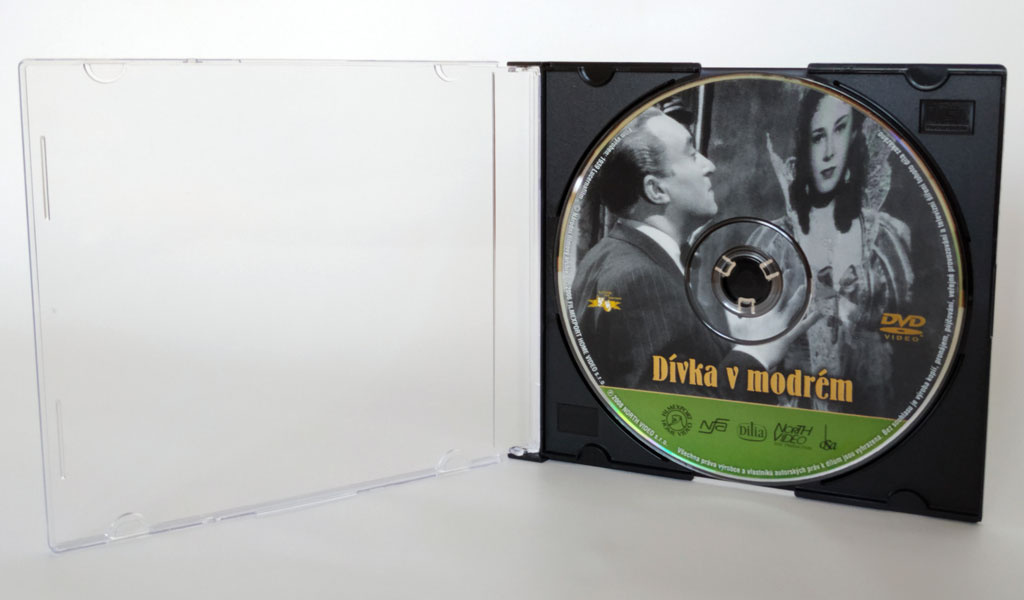 DVD Dívka v modrém, 1939, TOP stav - 2