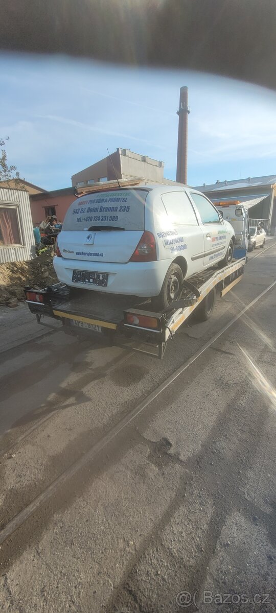 Renault Clio 1.5 dci Pick up díly na dotaz - 2