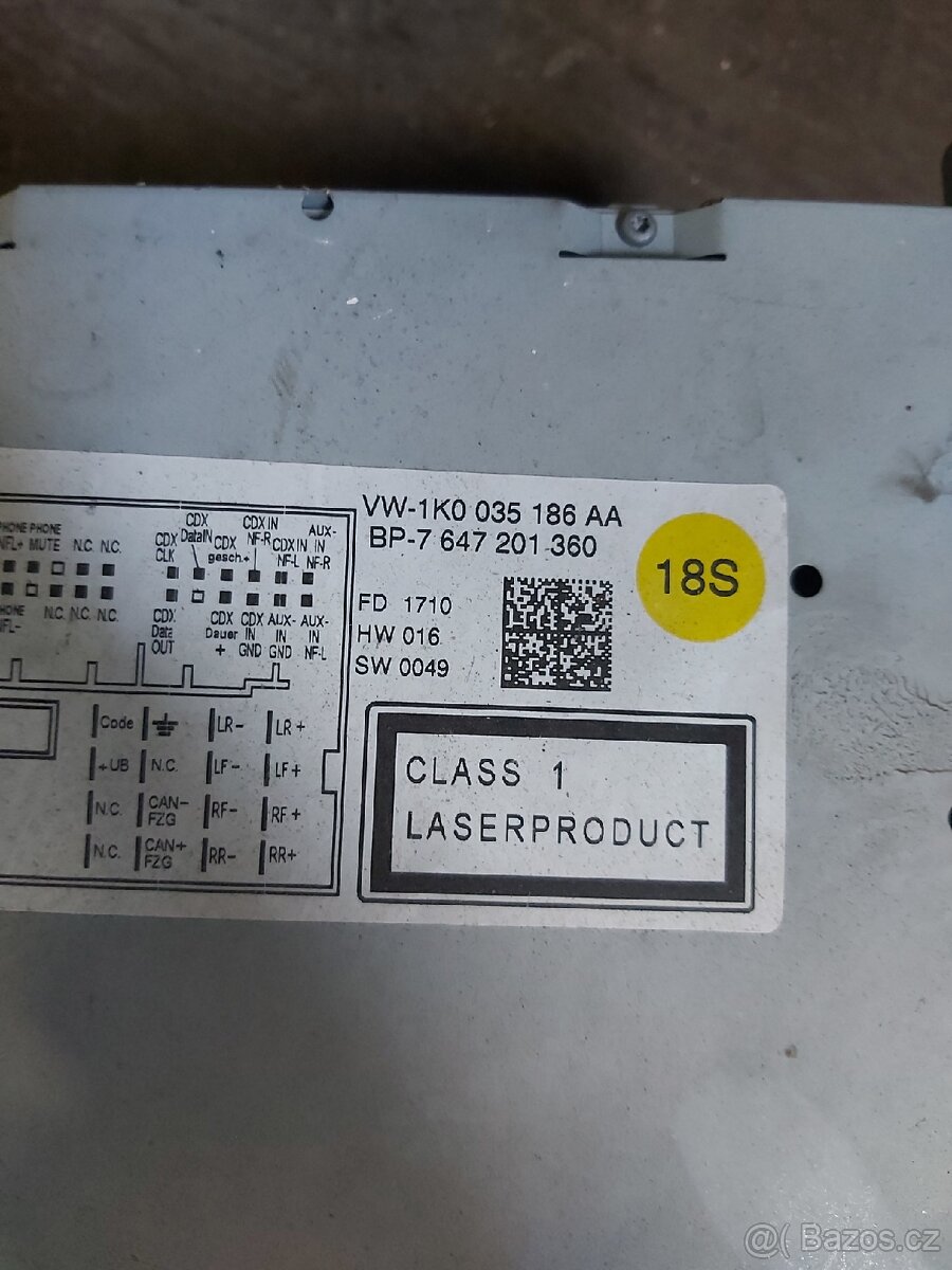 Autoradia do Skoda Octavia a Vw Passat - 2