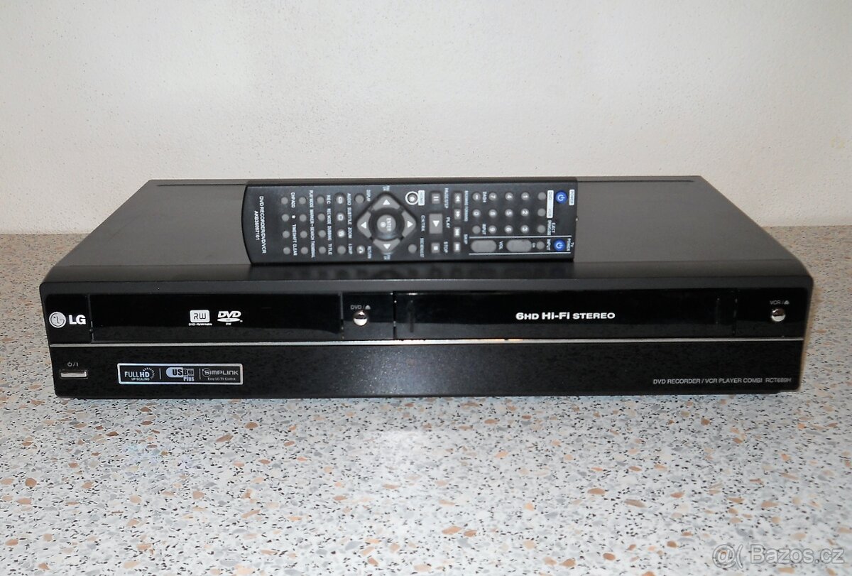 VHS-DVD rekordér LG RC689H - 2