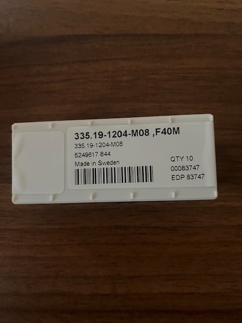 Vyměnitelné břotové destičky SECO - 2