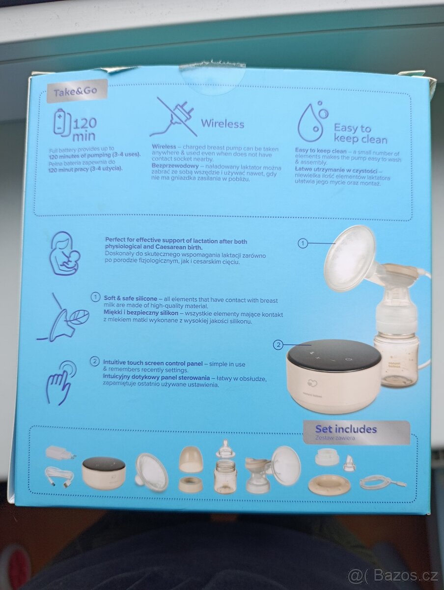 Elektrická odsávačka mateřského mléka - 2