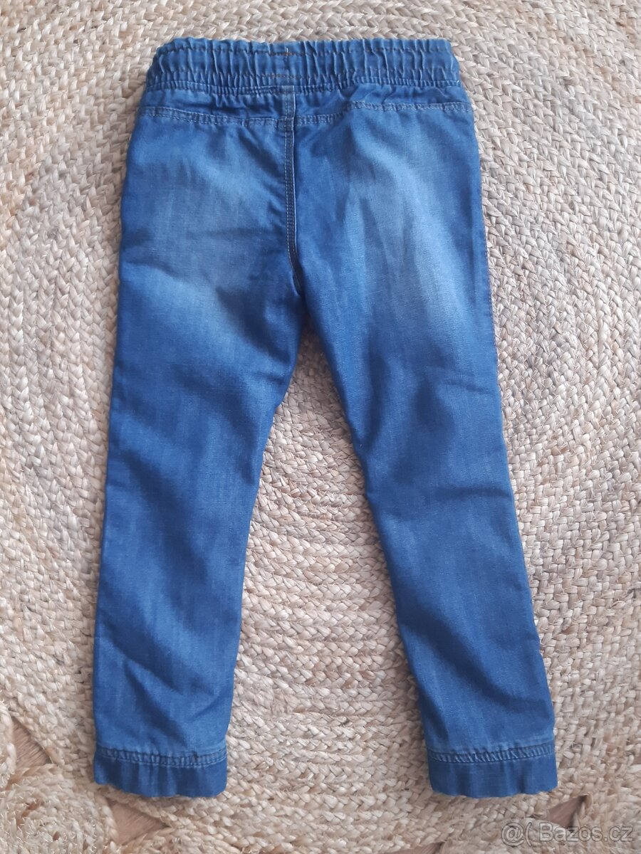 Zateplené kalhoty vel. 110 - 2