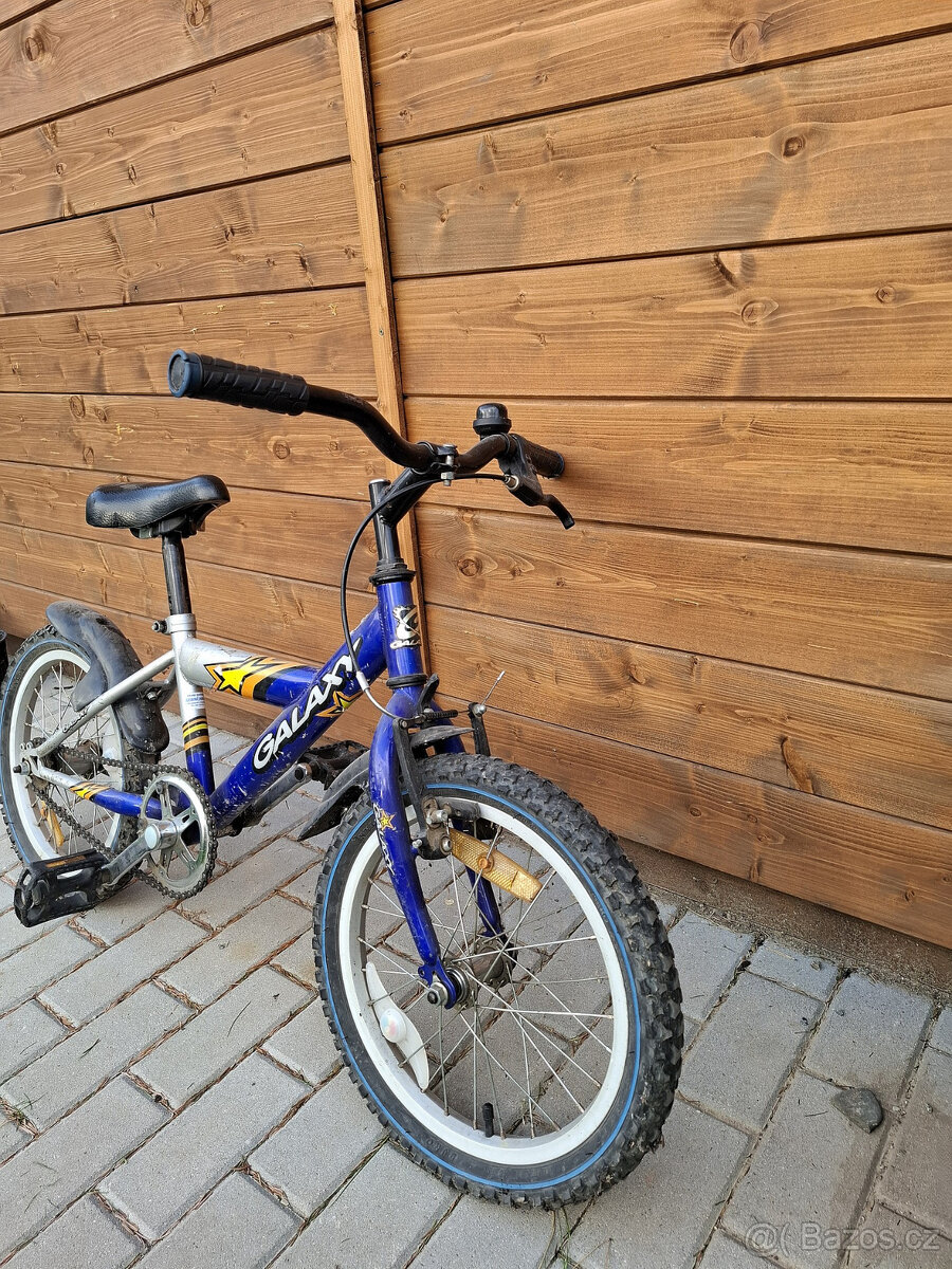 Dětské kolo Galaxy velikost 16 palců - 2