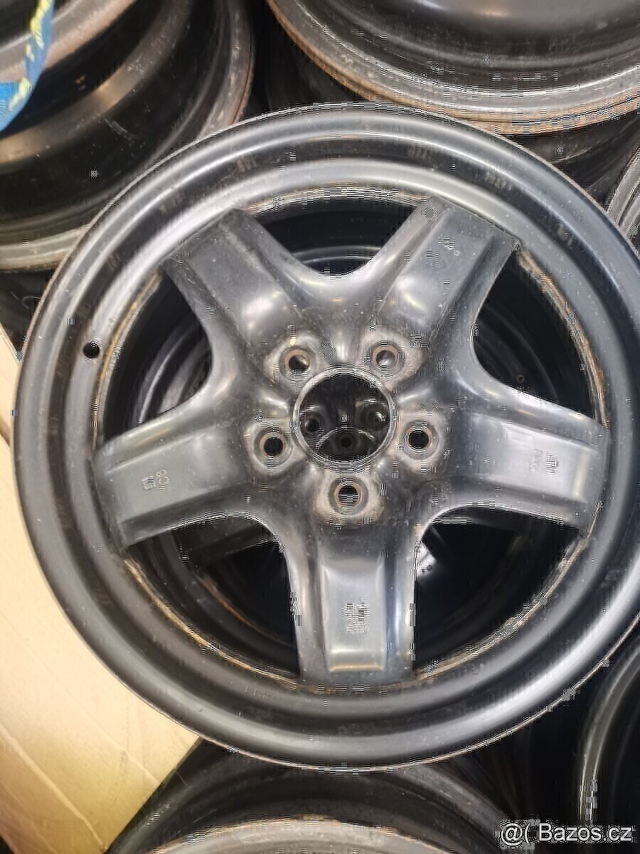 5x110 r16 plechové disky Opel - 2
