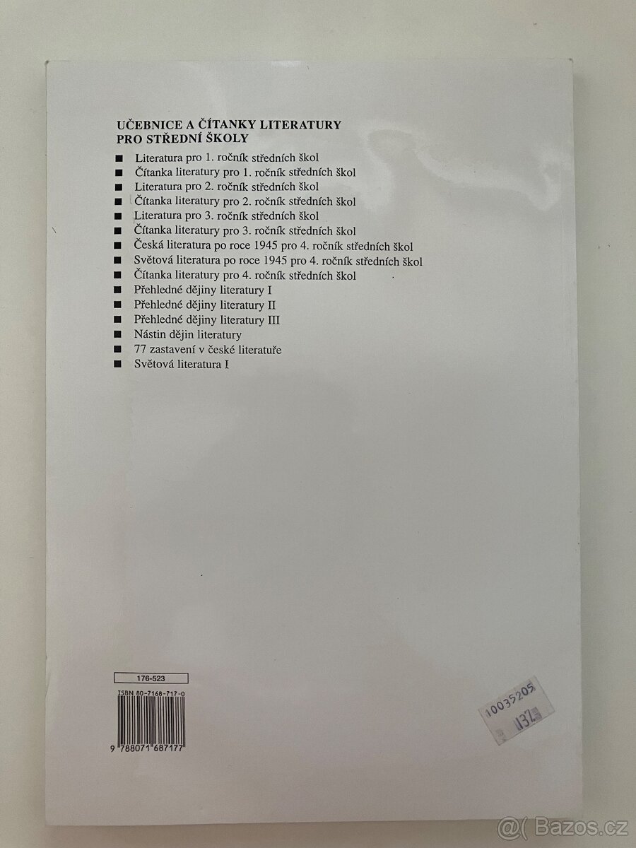 Přehledné dějiny literatury - 2