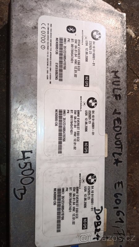 Bluetooth jednotka telematiky Bmw - 2