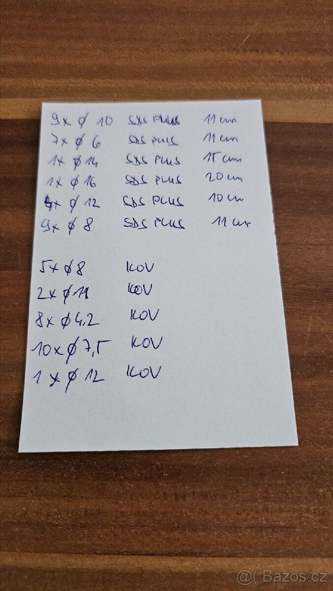 Vrtáky...viz. foto - 2