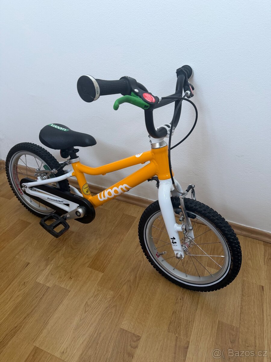 Dětské kolo Woom 2 Žluté - 2