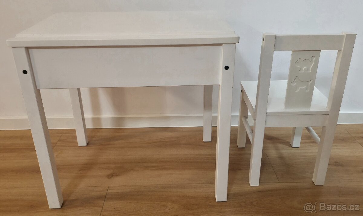 IKEA - Dětský stoleček Sundvik + židlička Kritter - 2