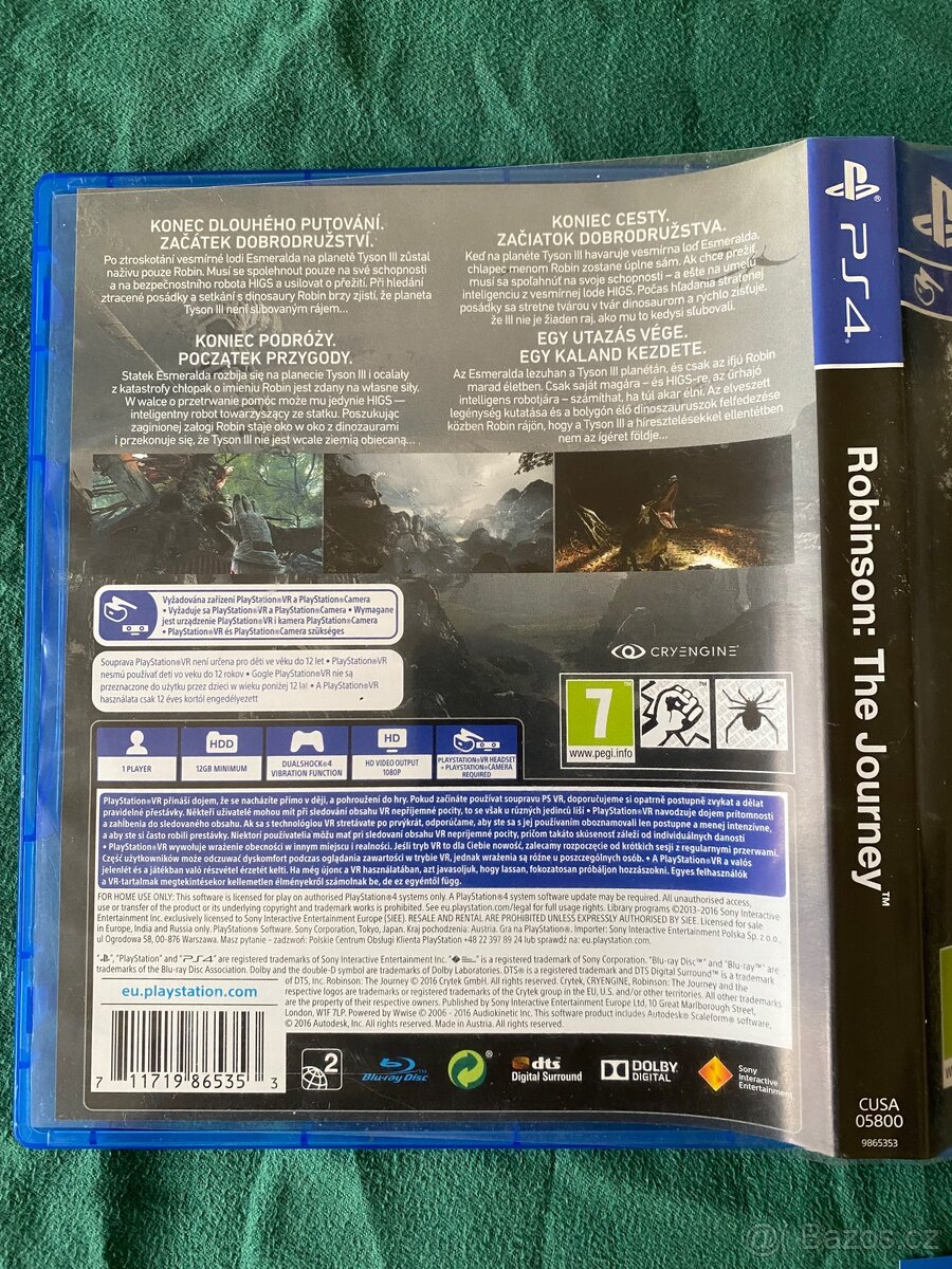 Robinson The Journey VR (PS4) - 2
