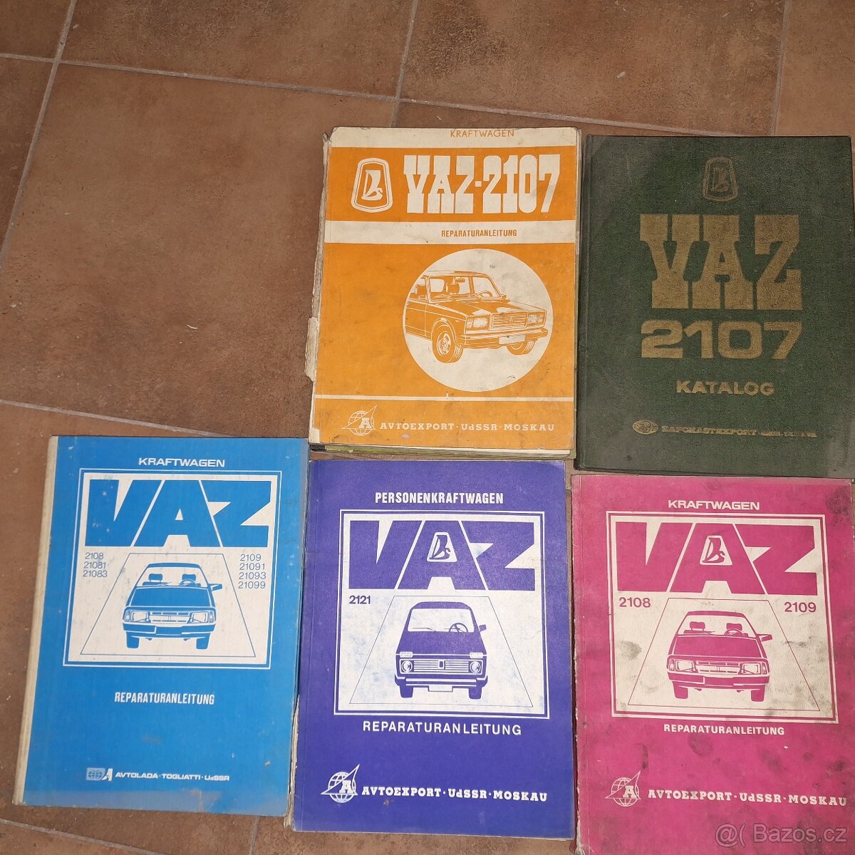 Vaz,Lada..dílenské knihy - 2