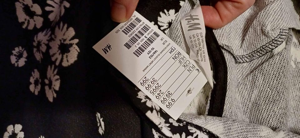 Nová crop top mikča H&M, vel 146-152 - 2