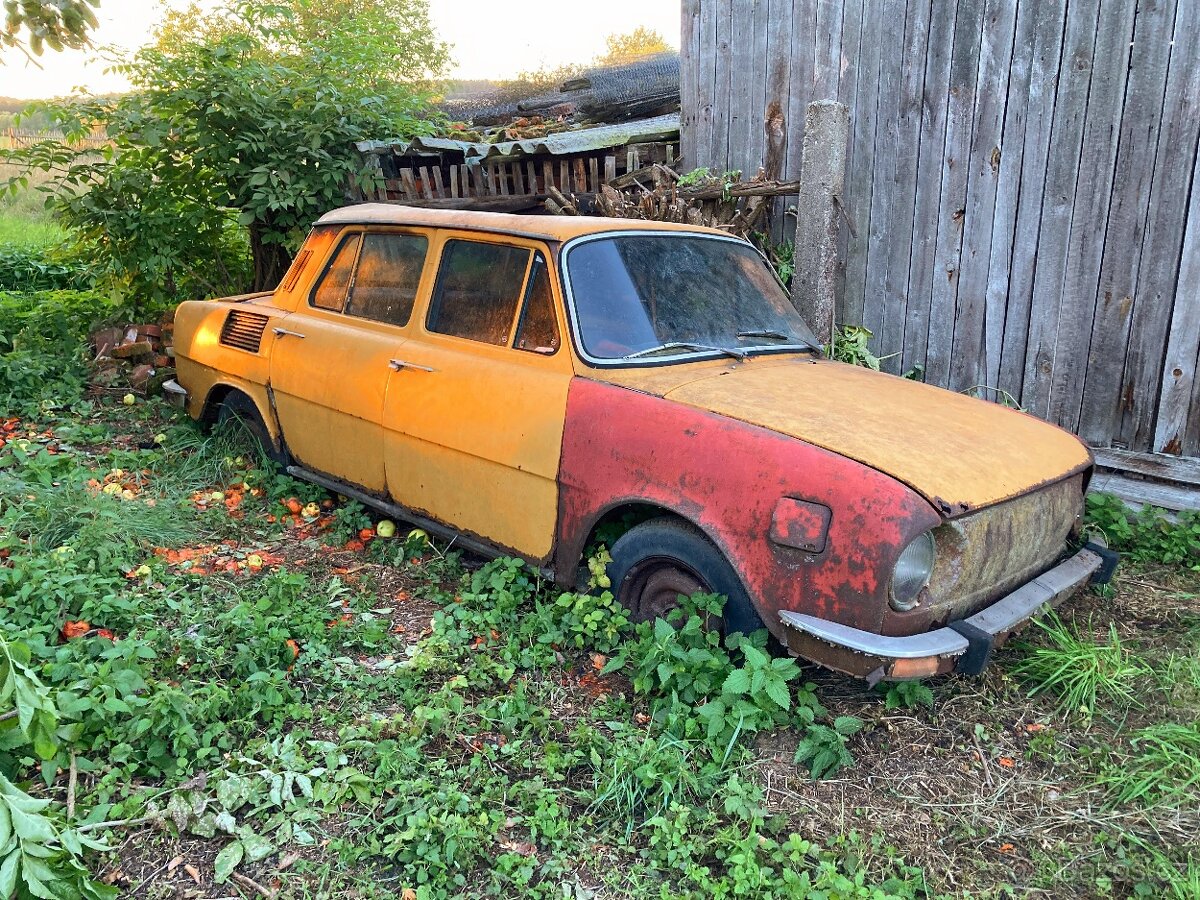 Škoda 110L (1972) s doklady - 2