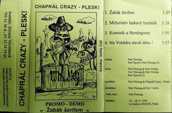 Chaprál Crazy-Plesk – Žabák Šerifem (MC) - 2