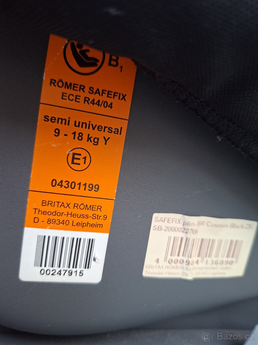 Britax Römer Safix plus - 2