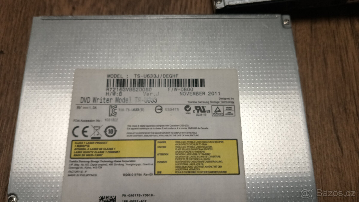 3x DVD mechanika pro notebooky - 2