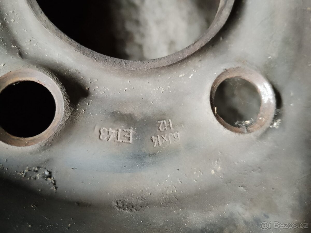 6x14 ET43 5x100 57,1mm Fabia - 2