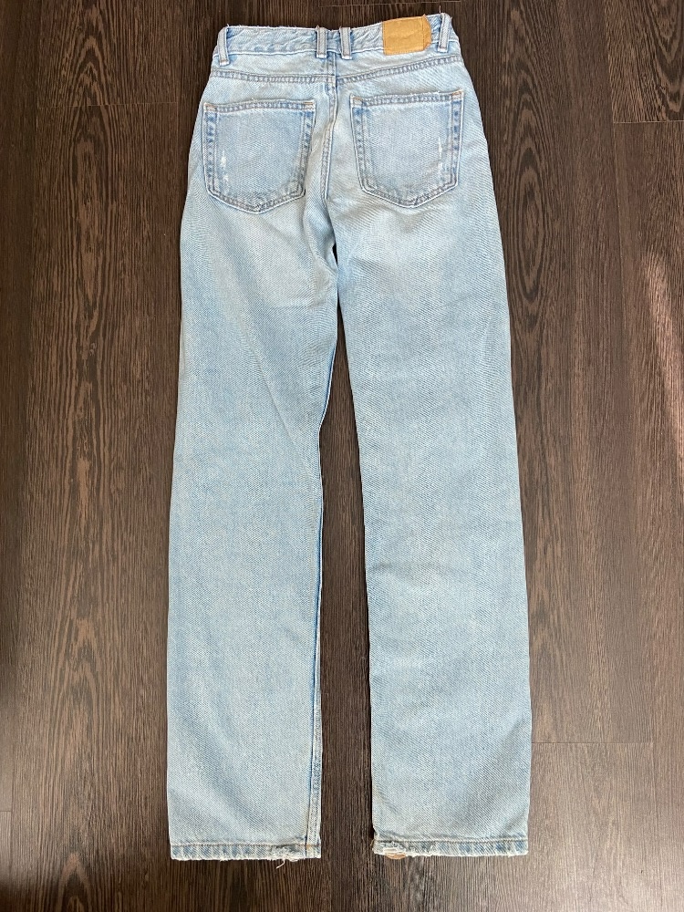 Dívčí džíny PULL&BEAR Straight - vel. 32 dámská - 2