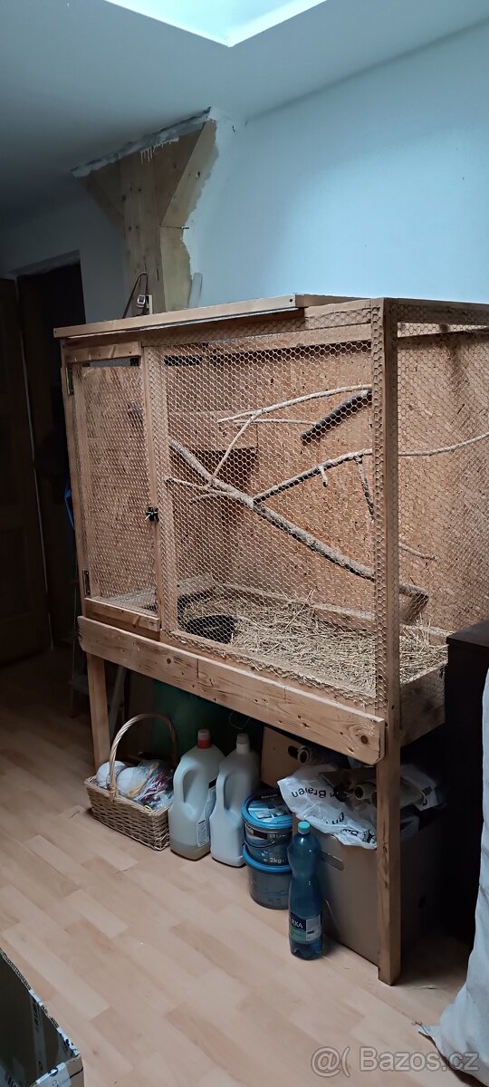 Ptačí voliera + hračky - 2