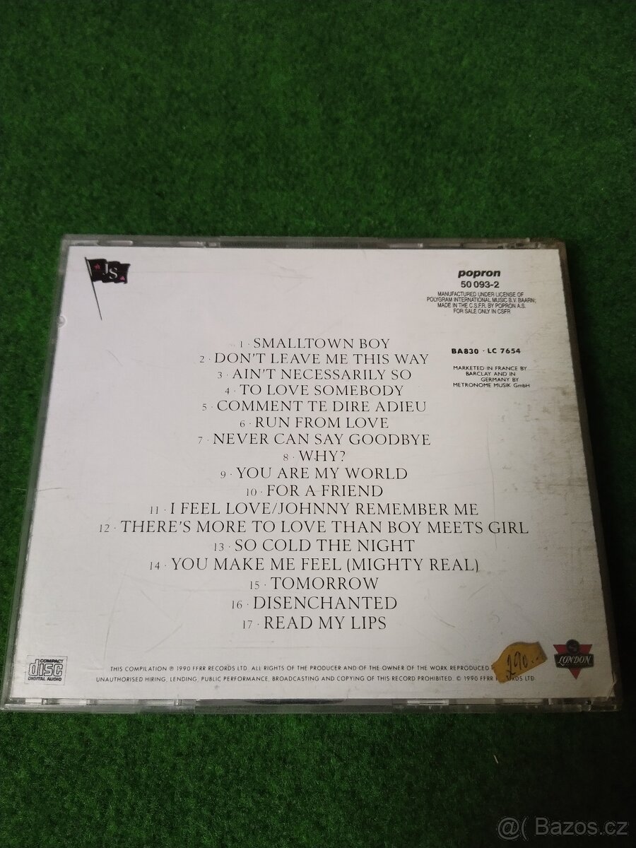 CD Jimmy Somerville - The Singles Collection 1984 - 1990 - 2