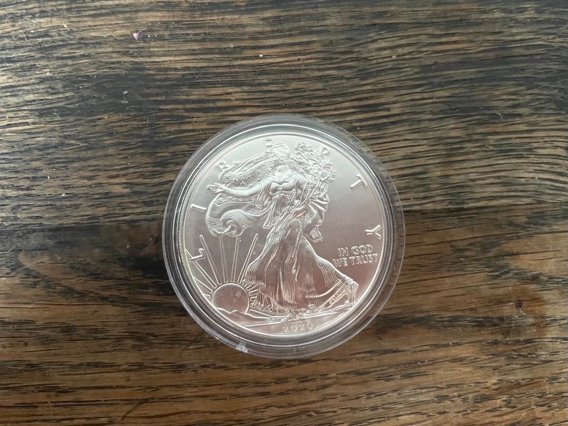 American Eagle 1 Oz (2020) 2x stříbrná mince - 2