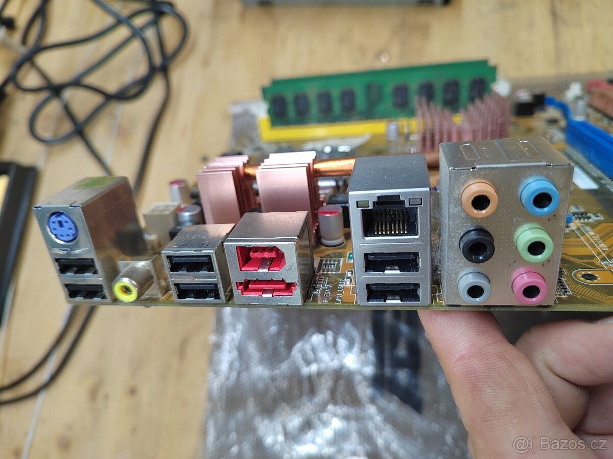 MB ASUS P5KR S775 Intel core2duo - 2