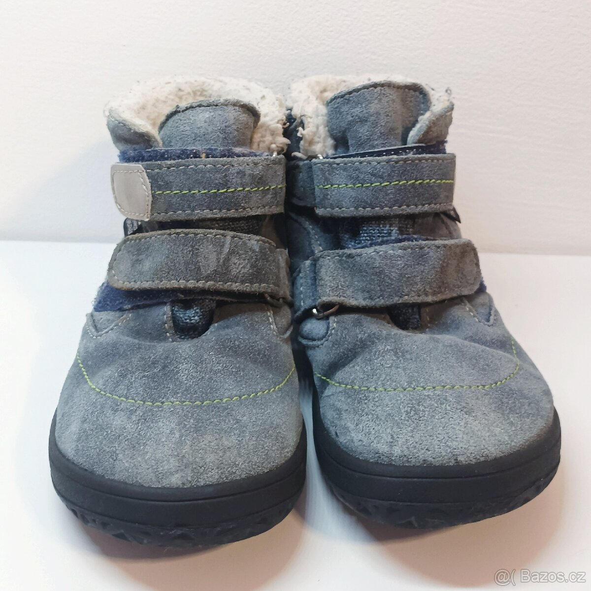 Kožené zimní kotníkové Jonap boty, 28 - 2