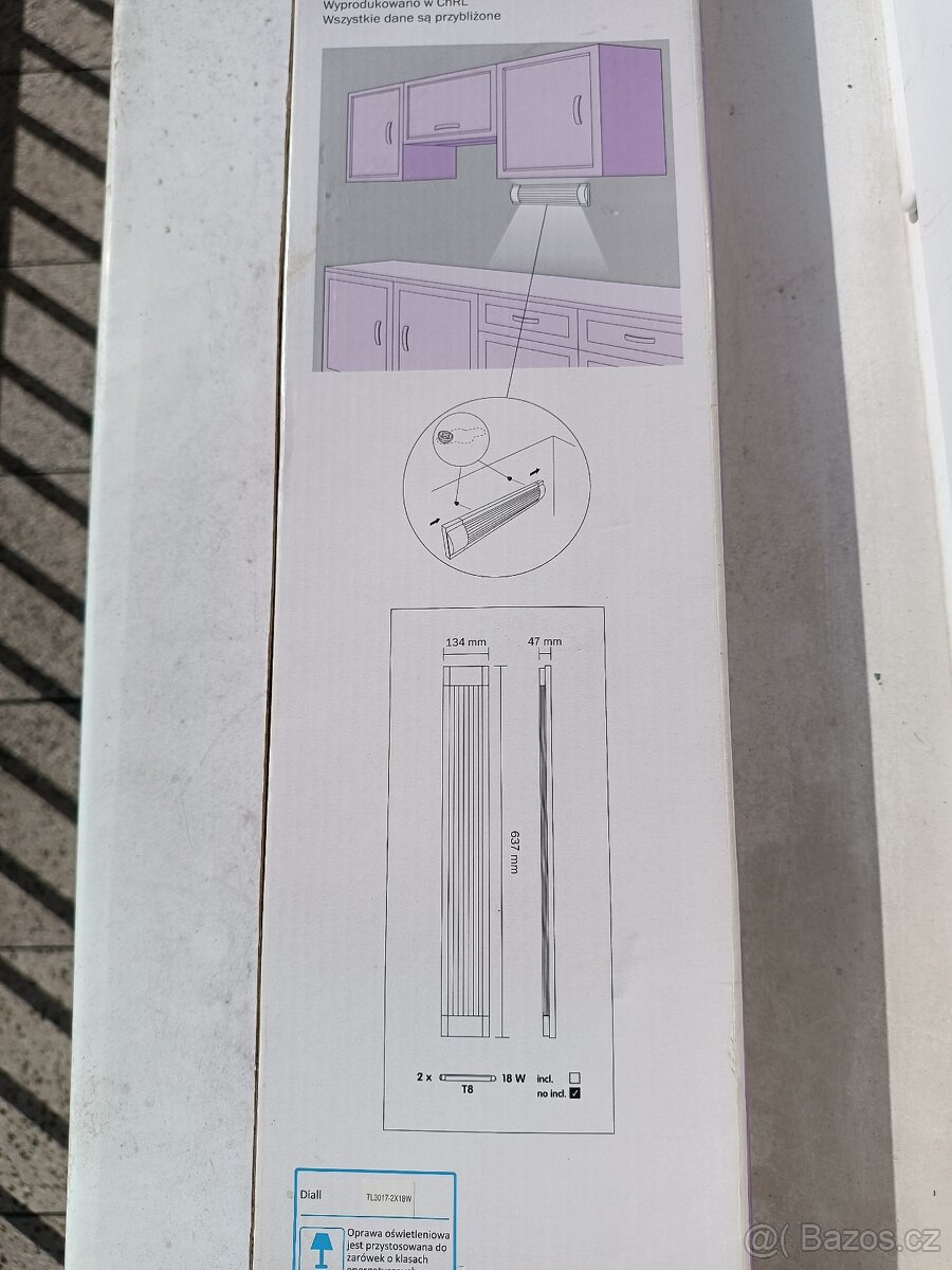 Prodám stříbrné úplně nové svítidlo do kuchyně - 2