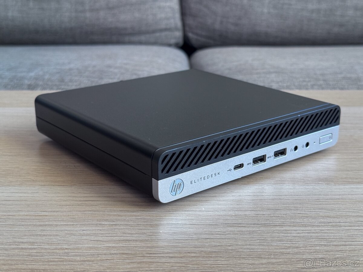 HP EliteDesk 705 G4 Mini - AMD A10-9700E, 8GB, 256GB SSD - 2