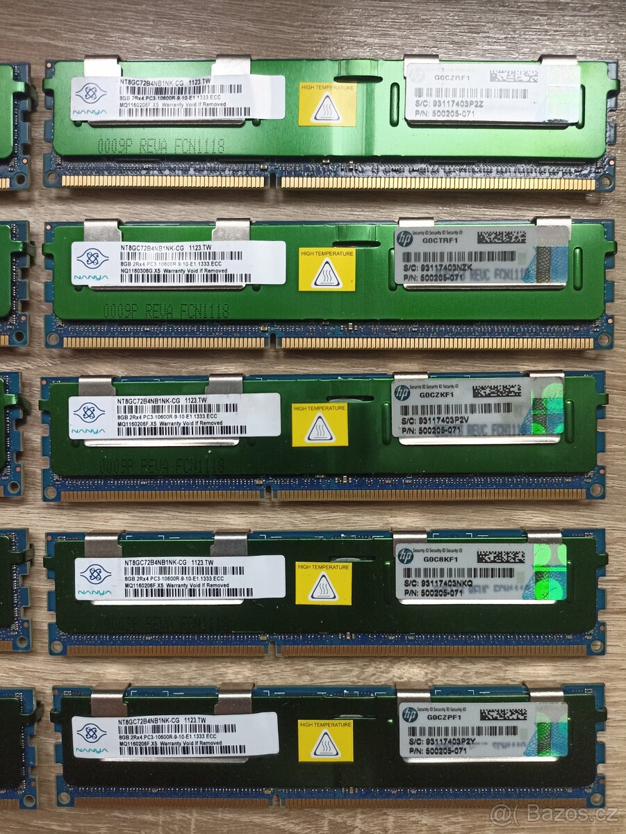 Serverová paměť Nanya 8GB DDR3 - 2