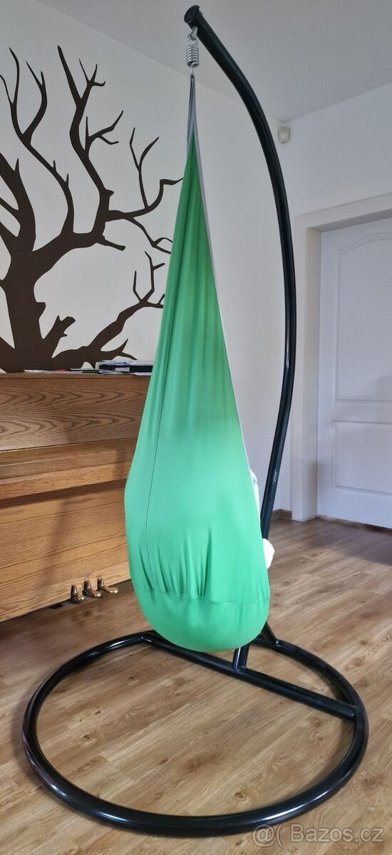 Houpací vak se stojanem, stojan na závěsné křeslo - 2