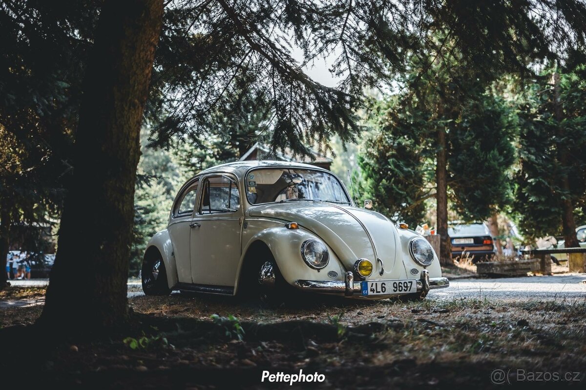 VW Brouk 1967- Delux 1200 - dědek přechoďák - 2